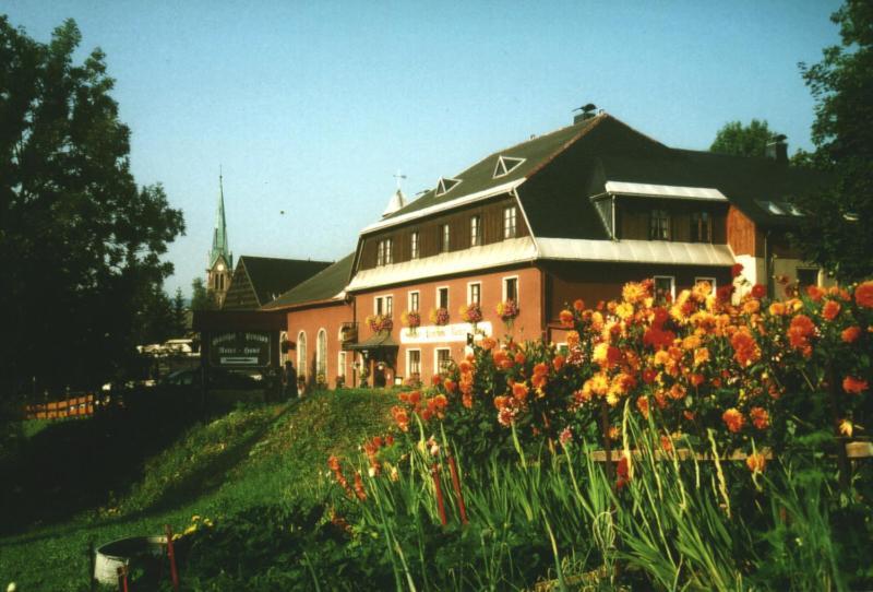 Gasthof-Pension Rotes Haus Oberwiesenthal Exterior foto
